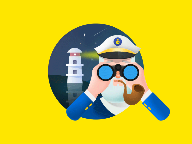 Captain motion by jeonglayeong on Dribbble