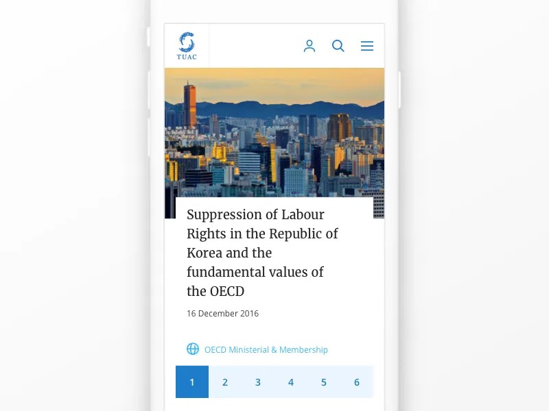 TUAC Mobile by Heavyweight on Dribbble