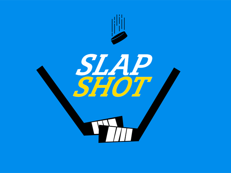 Slap Shot by Evan Place on Dribbble