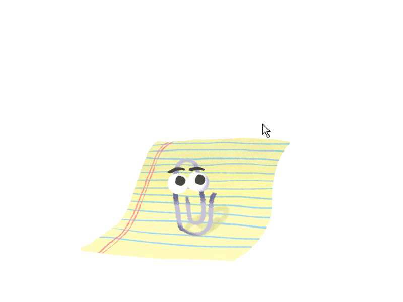 Microsoft Paperclip Gif
