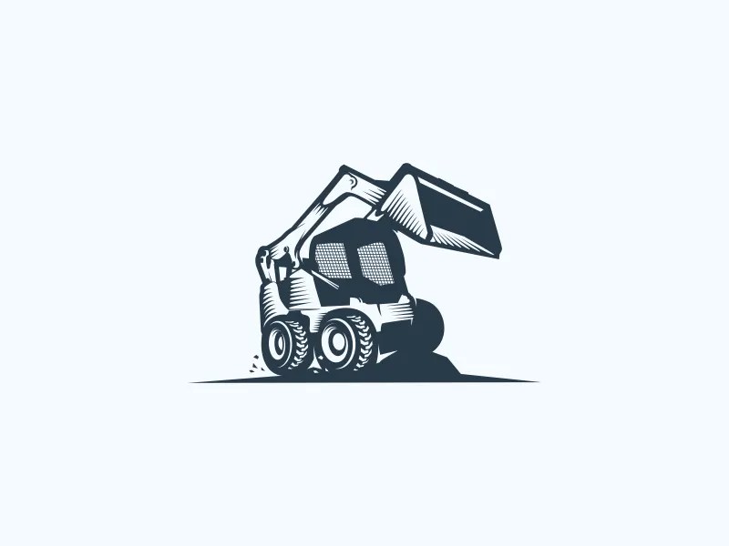 Skid Steer by Garasigrafis on Dribbble