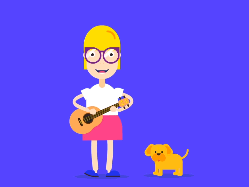 Ukulele enthusiasts by Anastasiia Maiboroda on Dribbble
