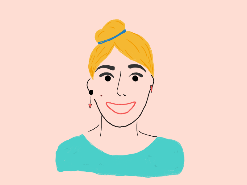 Self Portrait by Anastasiia Maiboroda on Dribbble