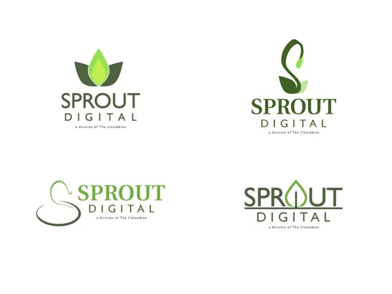 Sprout Logo by Andrew Bond on Dribbble