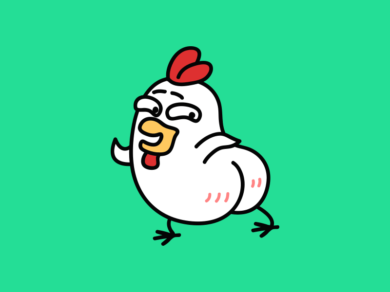 Chicken by Bin on Dribbble