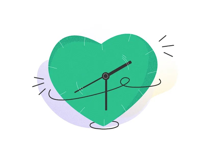 Quality time by Radostina on Dribbble