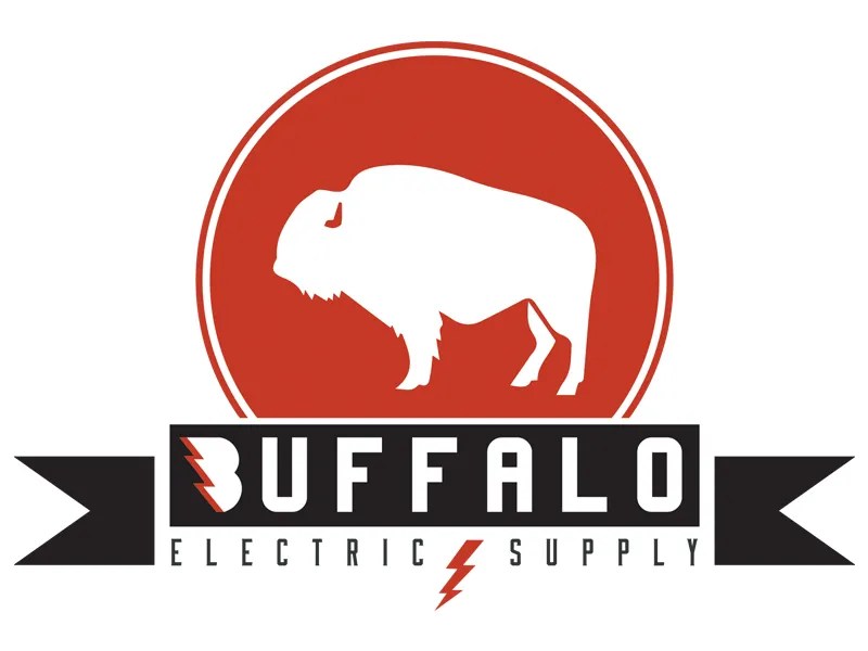 logo for buffalo electric supply .. by Mark Leo on Dribbble