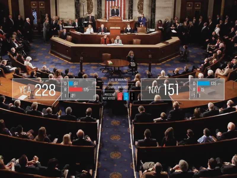 CSPAN Vote Redesign by Green Sheep Water on Dribbble