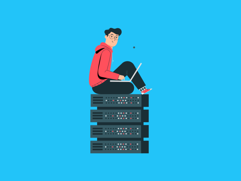 Data Server and User by Rizwan Babar on Dribbble