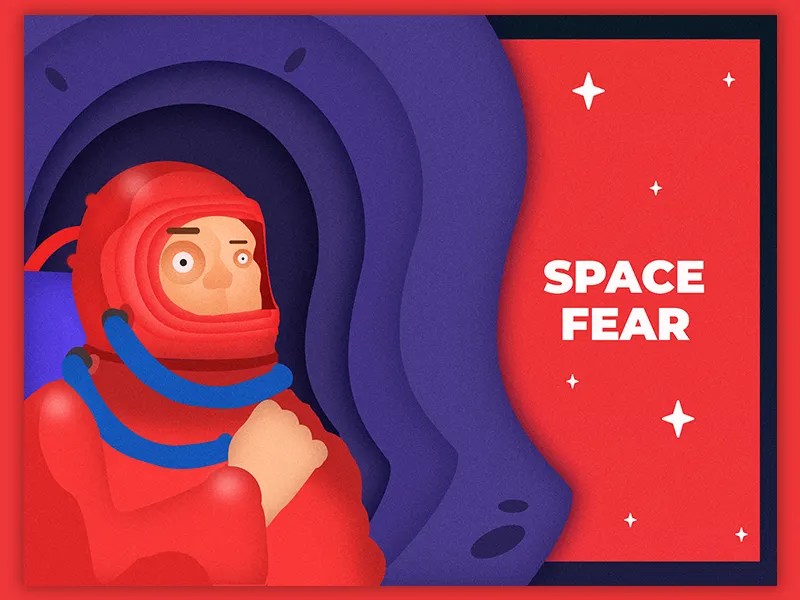 Space Fear by Say on Dribbble