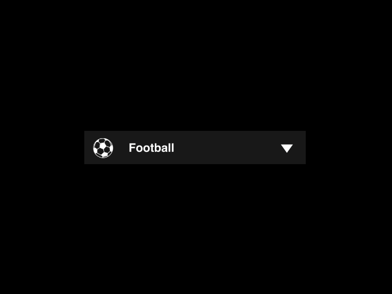 dropdown menu by Dimest on Dribbble