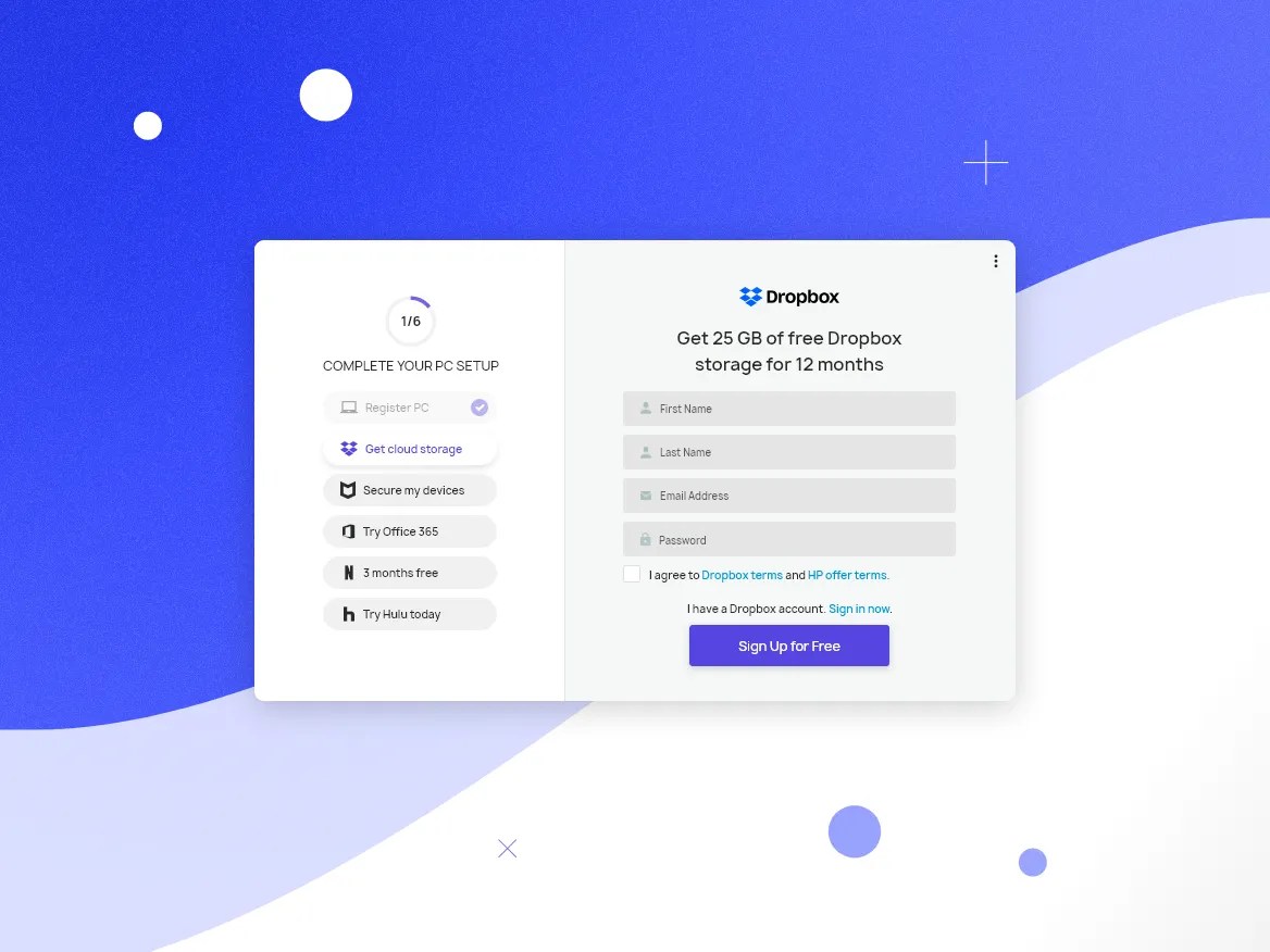 PC Setup Card by Chris Meyer on Dribbble