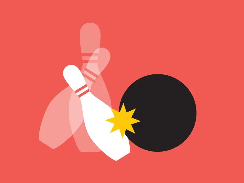 U.S. Bowling League Day by Jag Nagra on Dribbble