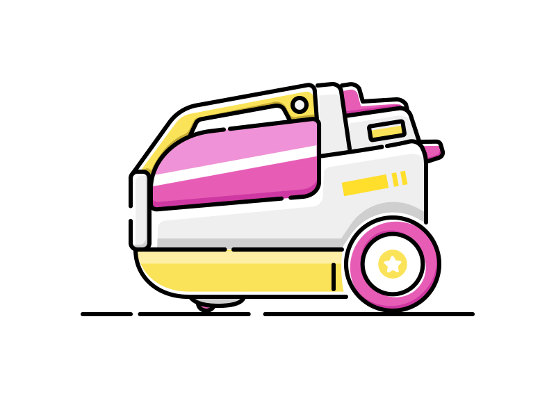Vacuum Cleaner by YaXian on Dribbble