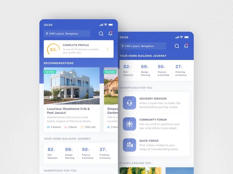 Housing App by Stephen Gustavo D'souza on Dribbble