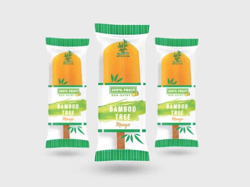 Popsicle packaging by Hato Van on Dribbble