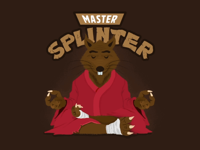 Splinter by Quique Carazo on Dribbble