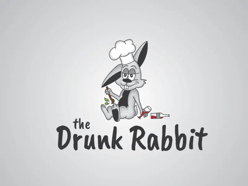 The Drunk Rabbit by Angry Lizard on Dribbble
