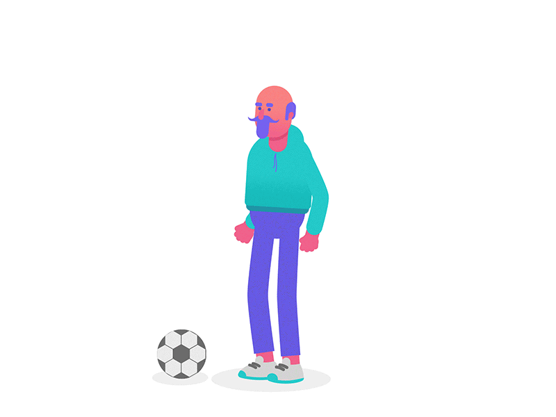 grandpa by Rezo Bokeria on Dribbble