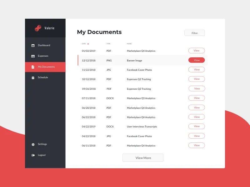 Document Tracking UI 02 by Steven Plat on Dribbble