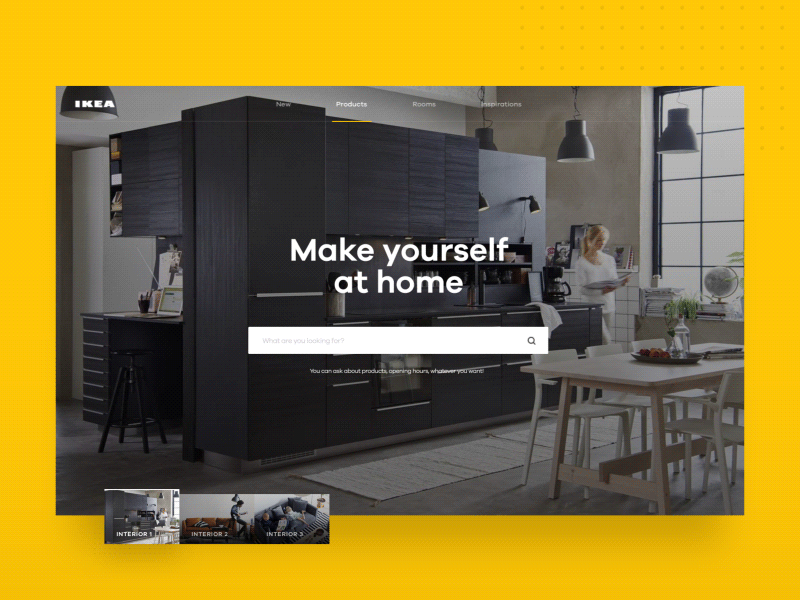 IKEA Online Experience Concept Search GIF by Toto Castiglione for