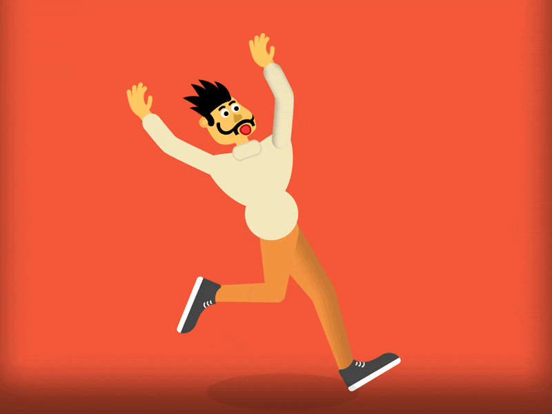 Panic and freak out by Basit Soomro on Dribbble