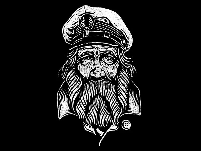 Salty Dog Flash Art by Derrick Castle on Dribbble