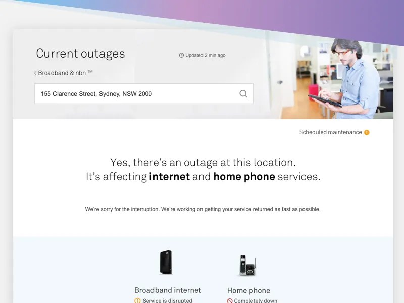 Phone And Outage