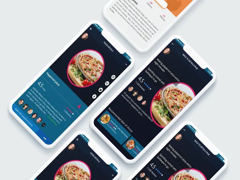 Food ratings App by Adekunbi Yusuf on Dribbble