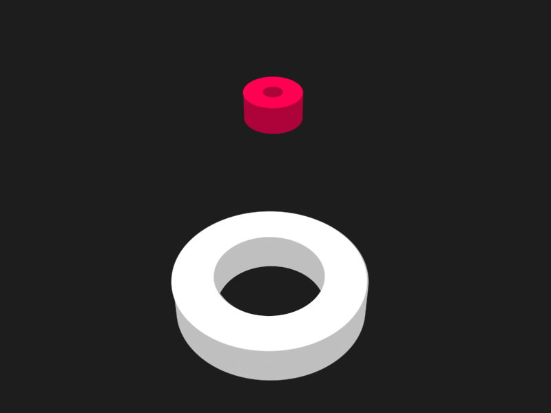 3D Circle Loop Animation by Ekaterina Меledina on Dribbble