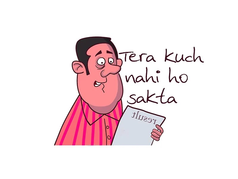 Tera Kuch Nahi Ho Sakta Hindi Text Sticker by Indian Stickers on Dribbble