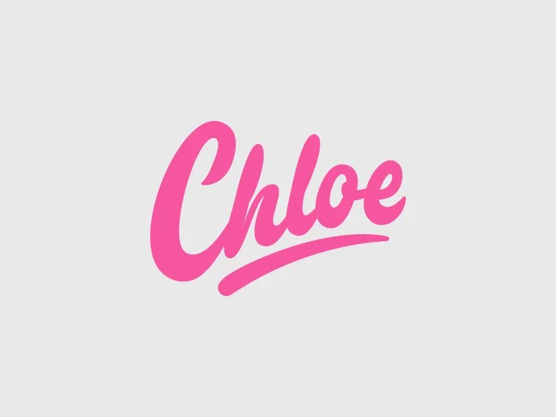 Chloe Personal Logo by Yevdokimov on Dribbble