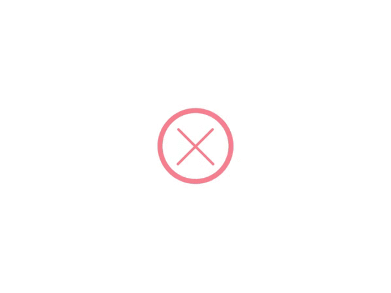 Close button by Yevgeniy on Dribbble