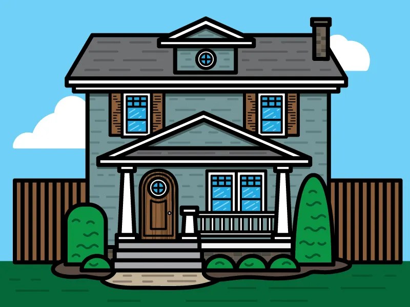 House Vector Pack by Tony Headrick on Dribbble