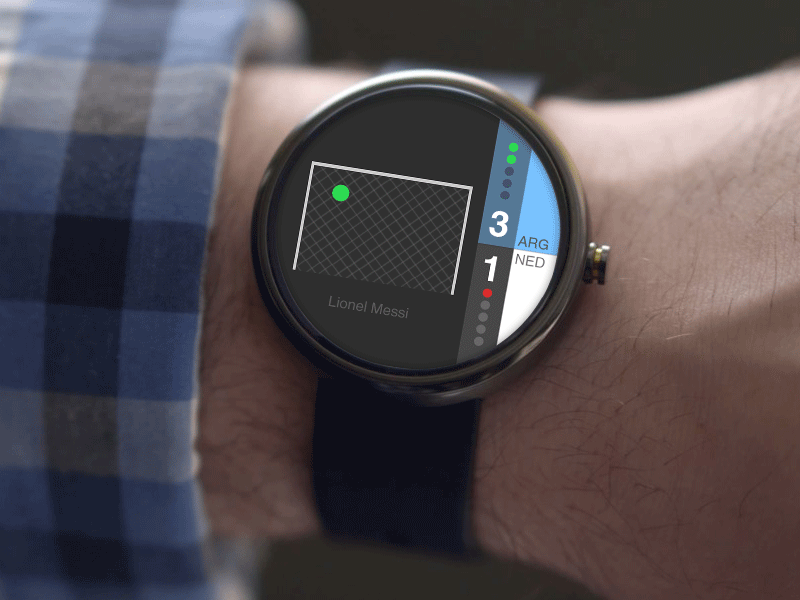 FULL World Cup iWatch (Smartwatch) Concept [GIF] by