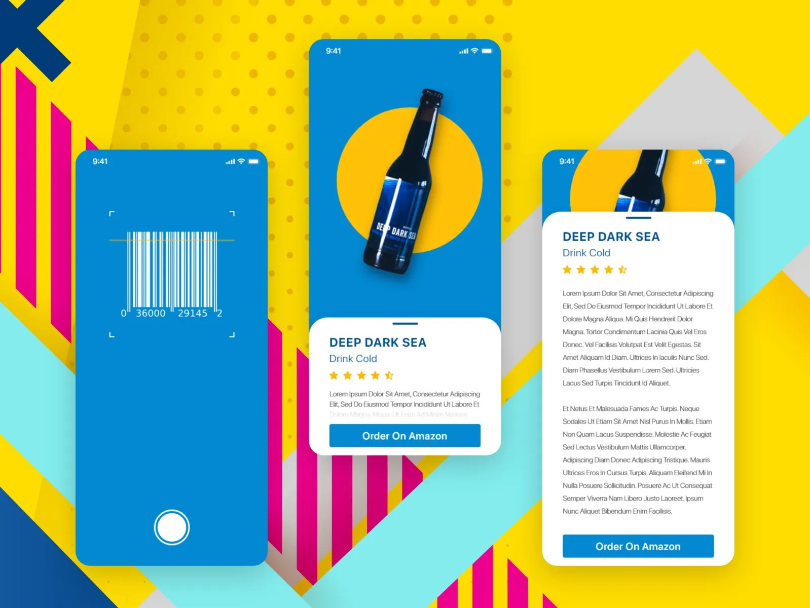 The Barcode Scanner App by Pouria Tajik on Dribbble
