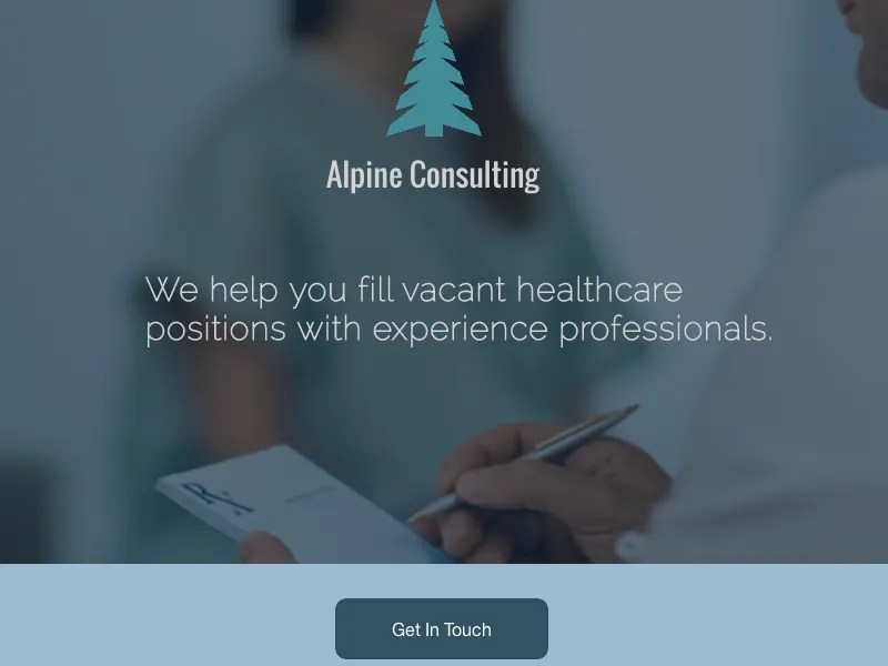 Alpine Consulting by Tanson Bothe on Dribbble