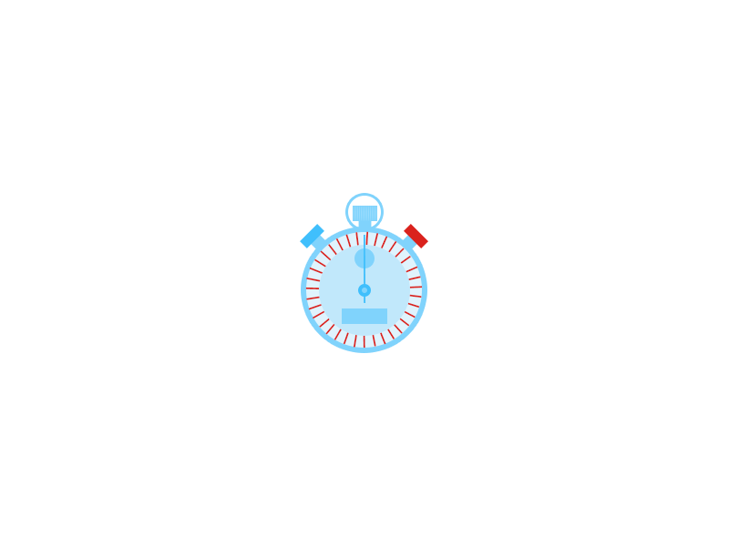 Stop Watch gif by Matthew Caggiano on Dribbble
