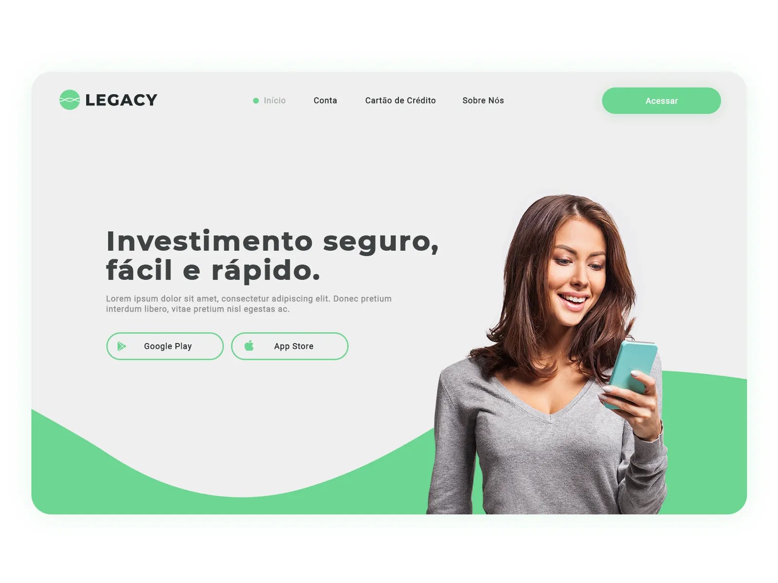 Legacy Investments by Thiago Neves on Dribbble