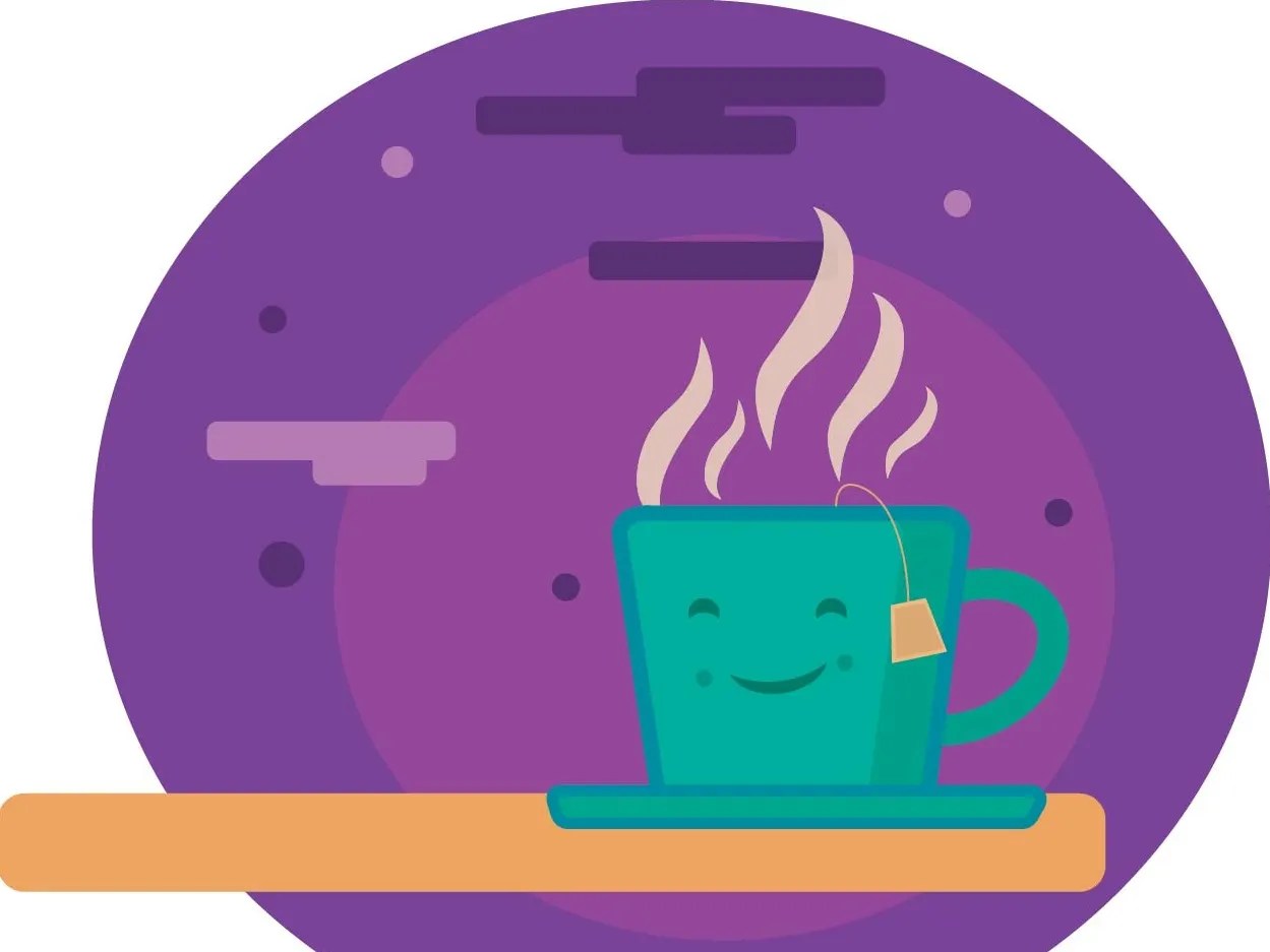 Evening Tea Cup by Andra Secelean on Dribbble