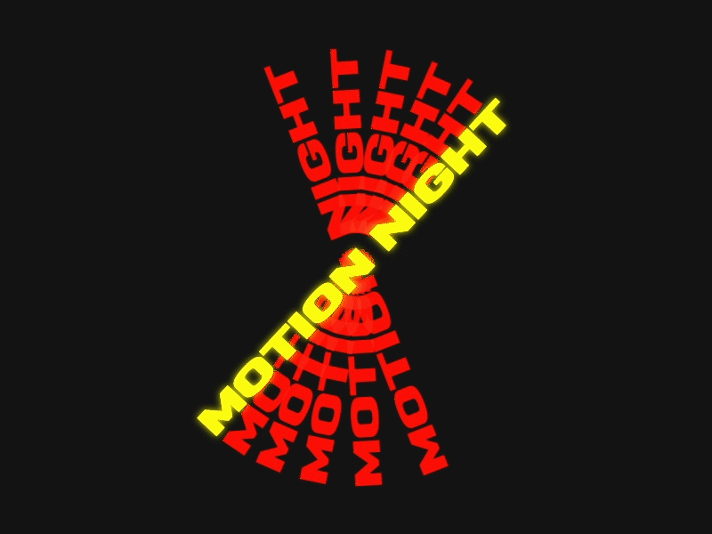 Motion Night by Diego Gomez on Dribbble