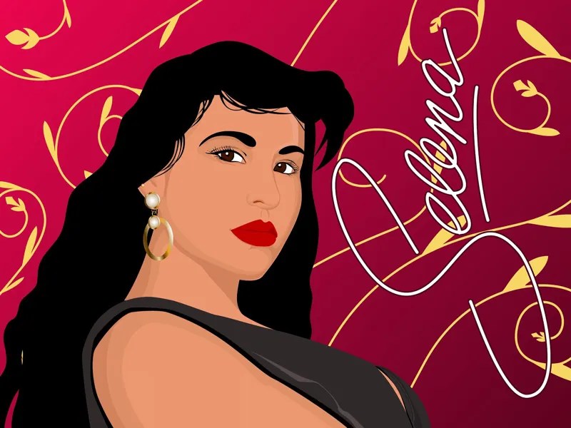 Pop Art Selena Quintanilla Cartoon Pin By Sophia Etc On Selena