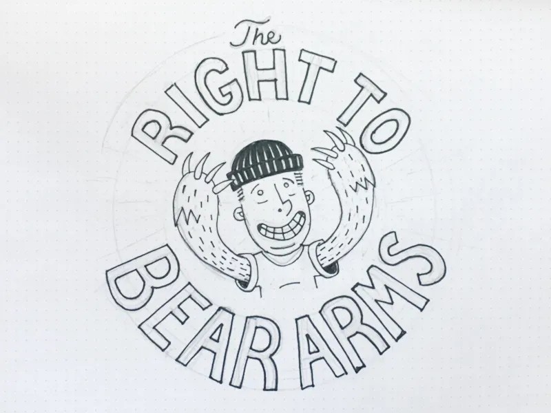 Right to Bear Arms by John on Dribbble