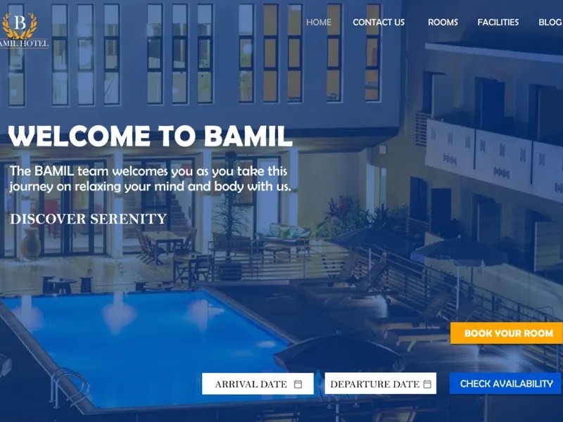 Hotel Design by Oluwaseun Olasolomon on Dribbble
