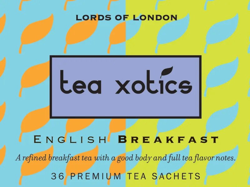 Tea Xotics Label Detail by Bad Bob on Dribbble