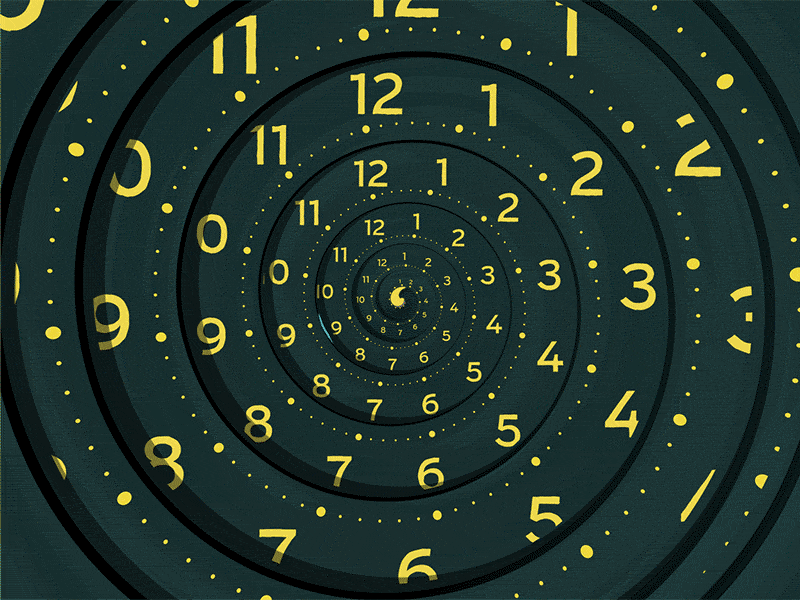 Time's up by Cas Prins on Dribbble