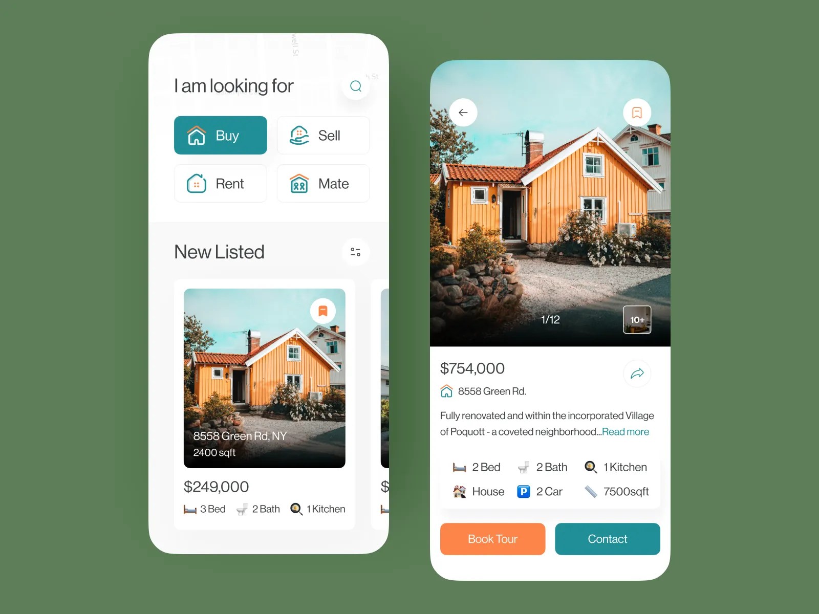Property Finder App by Nayeem Azraf for Quadrato on Dribbble