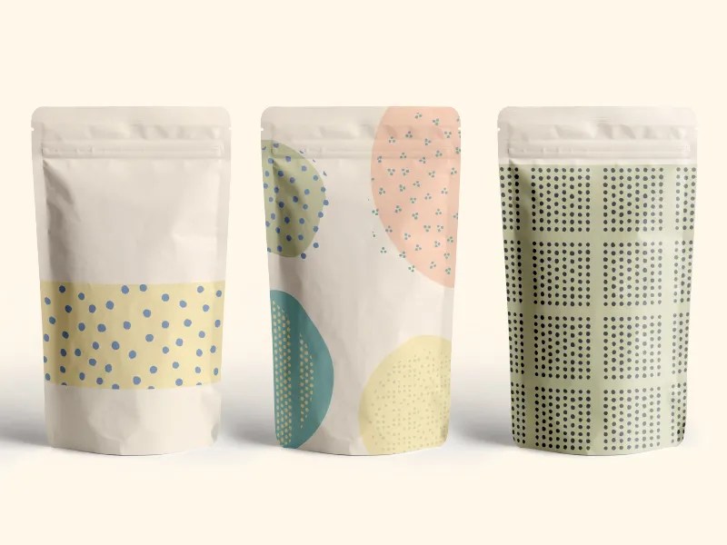 Dot Pattern Packaging by MAK on Dribbble