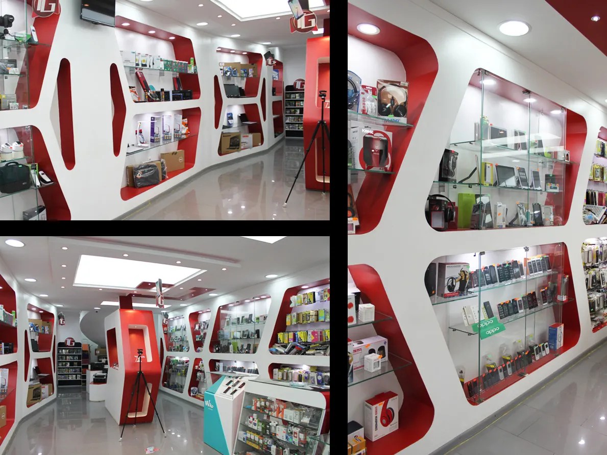 electronics shop interior design by soufiane draou on Dribbble