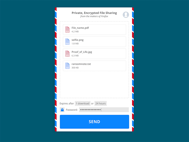 Firefox Send Upload Animation by Sevaan Franks 🦊 on Dribbble
